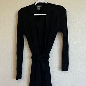 Club Monaco Black Knit Cardigan